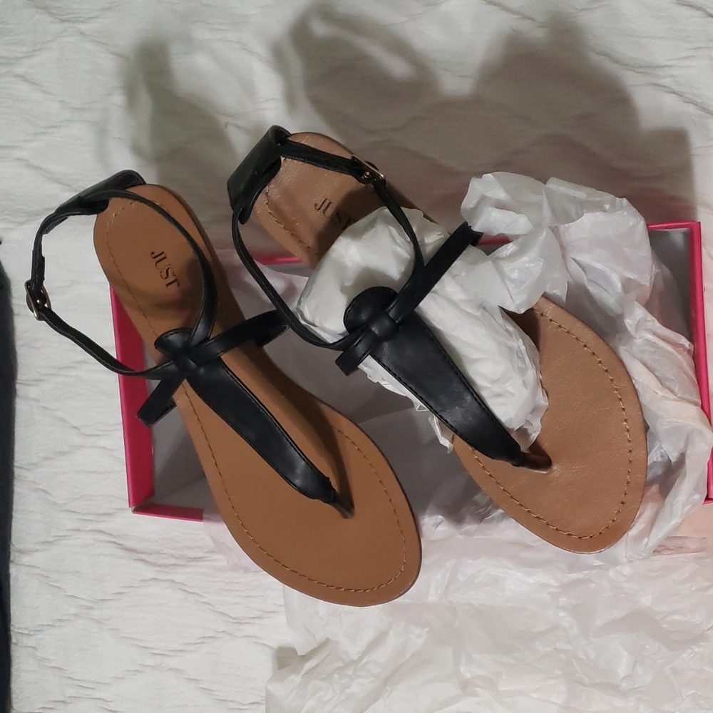 JustFab Sandals 7.5